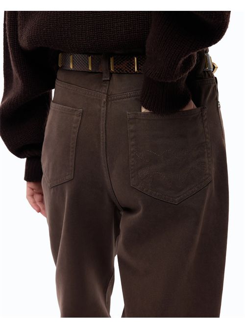 Pantaloni barrel fit in bull denim PINKO | 103857A3KU/L72